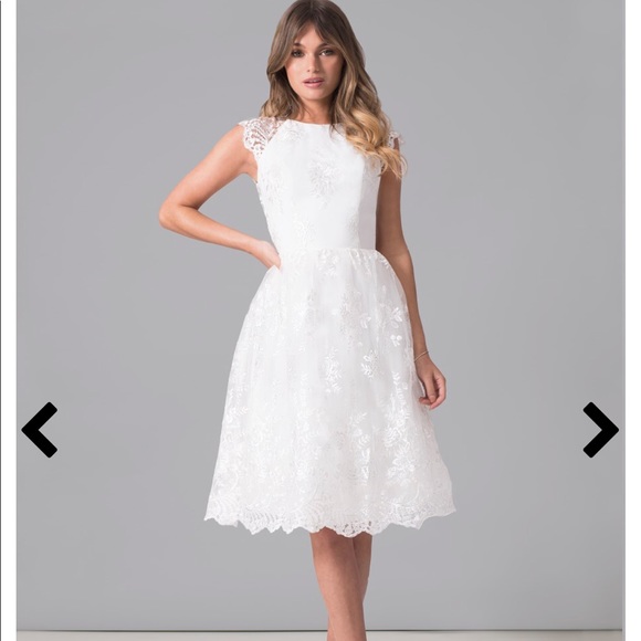 chi chi london embroidered midi dress